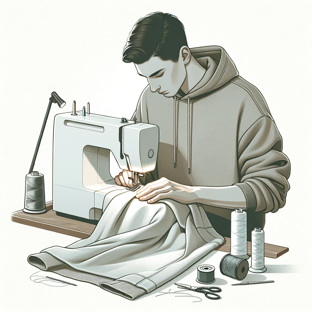How to Sew a Hoodie? A Step-by-Step Guide 2 - blackandwhitehoodie.com
