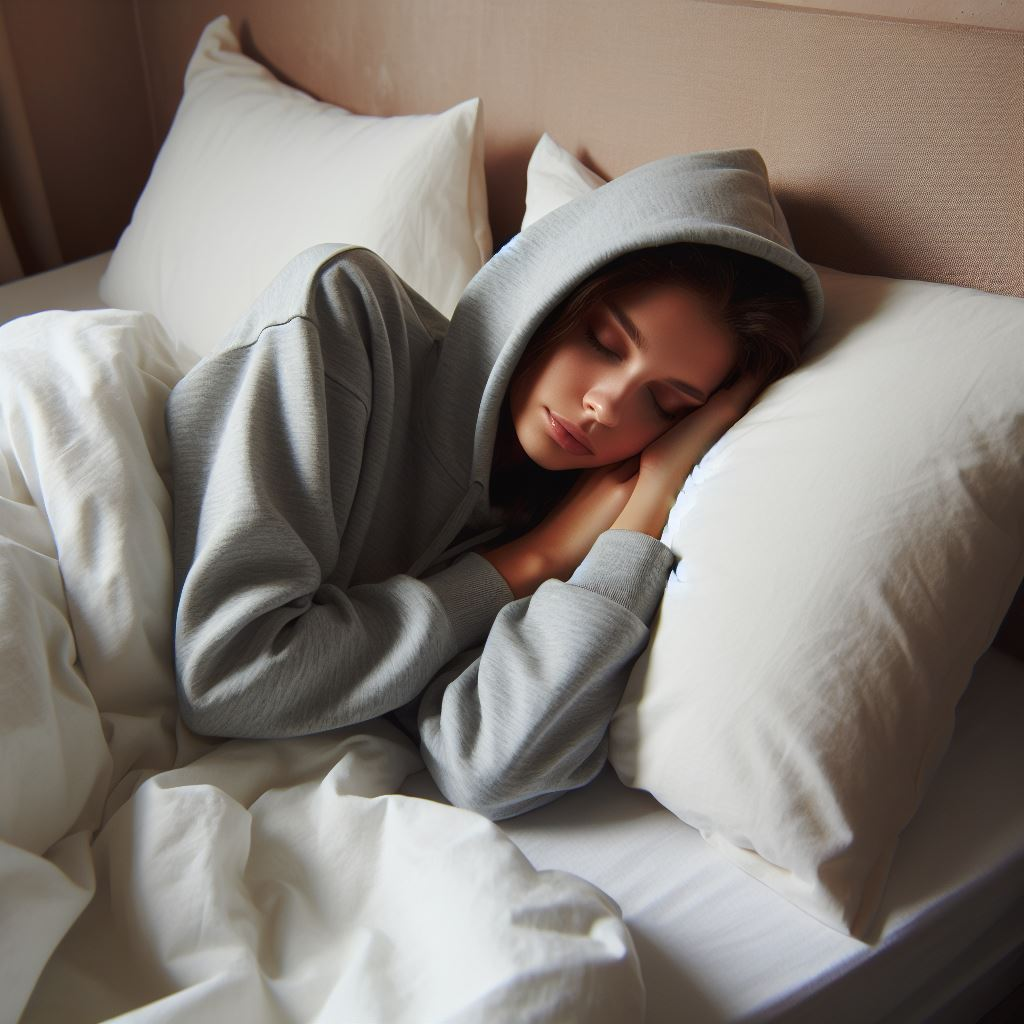 Is it OK to sleep with a hoodie on? Understanding the Risks and Comforts 3 - blackandwhitehoodie.com