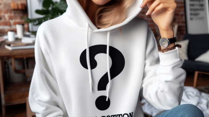 Should a hoodie be 100% cotton? 1 - blackandwhitehoodie.com