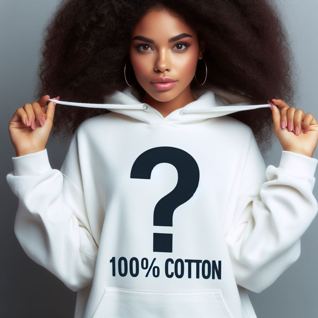 Should a hoodie be 100% cotton? 2 - blackandwhitehoodie.com
