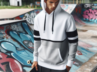 Sporty Hoodie: Athletic Fashion 2 - blackandwhitehoodie.com